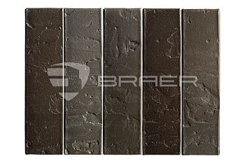 Облицовочный кирпич BRAER кладка Нуар, терра, 1 НФ