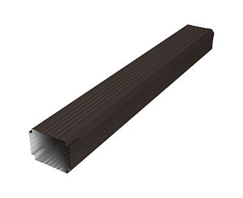 Труба гофрированная Vortex Lite 76х102х1000мм RR 32 темно-коричневый купить в Москве цена с доставкой в Фелиз Хаус
