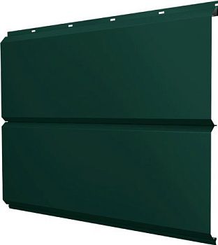 Софит металлический ЭкоБрус новый Grand Line без перфорации 0,45 Drap ТХ с пленкой RAL 6005 зеленый мох, заказать, купить, стоимость, доставка, цена, москва
