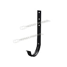 Держатель желоба МЕТАЛЛ ПРОФИЛЬ PURMAN BLACK EDITION D125х280 Ral 9005