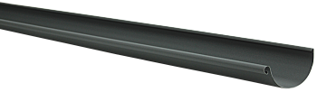 Желоб полукруглый Optima Matt 125мм 3м RAL 7024 купить в Москве цена с доставкой в Фелиз Хаус