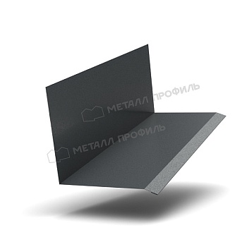 Планка примыкания верхняя к стене FASTCLICK 150х135х2000 (VikingMP-01-7016-0.45), заказать, купить, стоимость, доставка, цена, москва