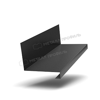 Планка примыкания нижняя к трубе FASTCLICK 150х200х2000 (VikingMP-01-9005-0.45), заказать, купить, стоимость, доставка, цена, москва