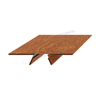Планка стыковочная сборная нижняя Woodstock 50х33х3000 (ECOSTEEL_T-01-Кедр-0.5), заказать, купить, стоимость, доставка, цена, москва