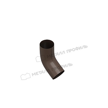 Колено трубы МЕТАЛЛ ПРОФИЛЬ Foramina Freeze D100 DarkBrown купить в Москве цена с доставкой в Фелиз Хаус
