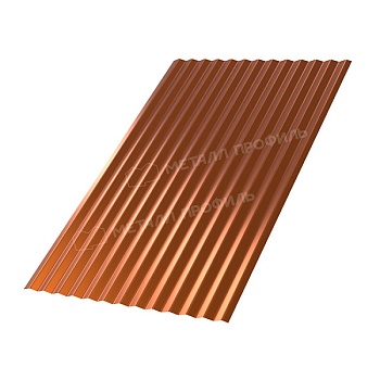 Профлист МЕТАЛЛ ПРОФИЛЬ МП-18x1100-A (AGNETA_Д-03-Copper-0,5), заказать, купить, стоимость, доставка, цена, москва