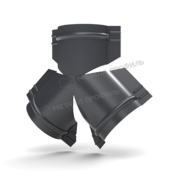 Y-образный тройник для круглого конька R110 (PURMAN-20-7024-0.5), заказать, купить, стоимость, доставка, цена, москва