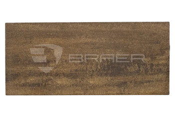 Тротуарная плитка BRAER Сити 900 х 400, Color Mix Каштан, 80 мм