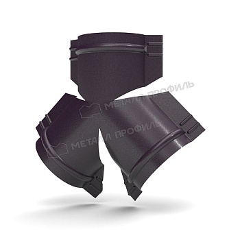 Y-образный тройник для круглого конька R110 (VALORI-20-Violet-0.5), заказать, купить, стоимость, доставка, цена, москва