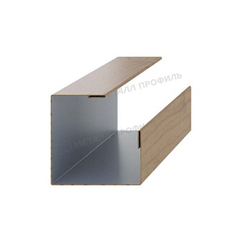 Планка угла внутреннего сборная нижняя Woodstock 50х30х3000 (ECOSTEEL-01-Сосна-0.5), заказать, купить, стоимость, доставка, цена, москва