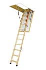 Деревянная чердачная лестница с люком FAKRO LTK Energy 60*100/280