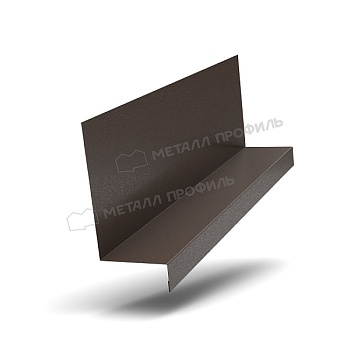 Планка примыкания боковая FASTCLICK 150х65х2000 (VALORI-20-DarkBrown-0.5), заказать, купить, стоимость, доставка, цена, москва
