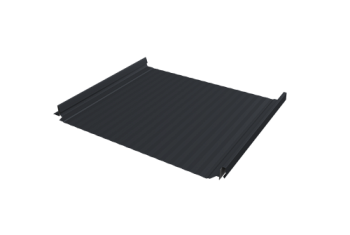 Кликфальц Pro Gofr Grand Line 0,45 PE с пленкой на замках RAL 7024 мокрый асфальт, заказать, купить, стоимость, доставка, цена, москва