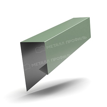 Планка завершающая сложная 30х25х3000 NormanMP (ПЭ-01-6019-0.5), заказать, купить, стоимость, доставка, цена, москва