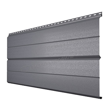 Сайдинг МЕТАЛЛ ПРОФИЛЬ Lбрус-XL-Н-14х335 (VALORI-20-Grey-0.5), заказать, купить, стоимость, доставка, цена, москва