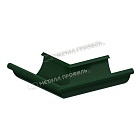 Угол желоба наружный МЕТАЛЛ ПРОФИЛЬ Foramina PUR D150 Ral 6005