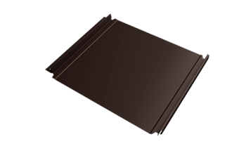 Кликфальц Double Pro Grand Line 0,5 Velur X с пленкой на замках RAL 8017 шоколад, заказать, купить, стоимость, доставка, цена, москва