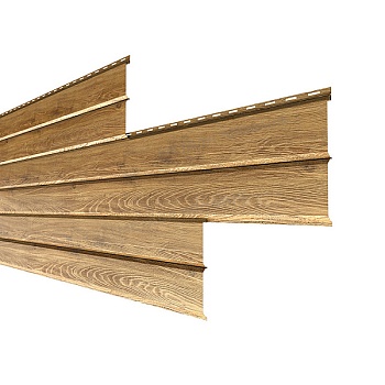 Сайдинг МЕТАЛЛ ПРОФИЛЬ Lбрус-XL-14х335 (ECOSTEEL_T-01-ЗолотойДуб-0.5), заказать, купить, стоимость, доставка, цена, москва