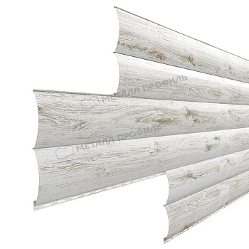 Сайдинг МЕТАЛЛ ПРОФИЛЬ Woodstock-Н-28х330 (ECOSTEEL_MA-01-Беленый Дуб-0.5), заказать, купить, стоимость, доставка, цена, москва