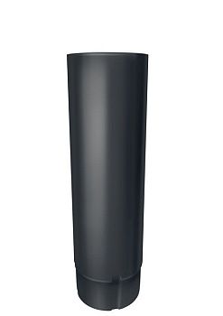 Труба круглая Optima Matt 90мм 3м RAL 7024 купить в Москве цена с доставкой в Фелиз Хаус