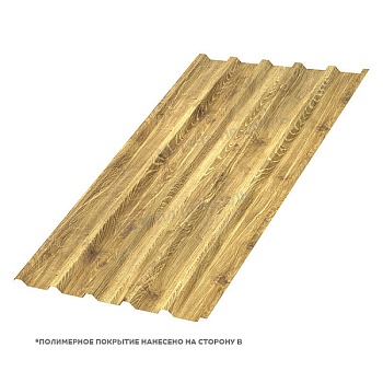 Профлист МЕТАЛЛ ПРОФИЛЬ МП-35x1035-A (ECOSTEEL_T-01-ЗолотойДуб-0,5), заказать, купить, стоимость, доставка, цена, москва