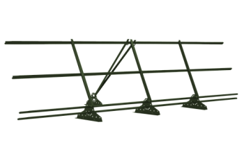 Ограждение кровельное со снегозадержателем на фальц Grand Line 0,9х3м RAL 6020, заказать, купить, стоимость, доставка, цена, москва