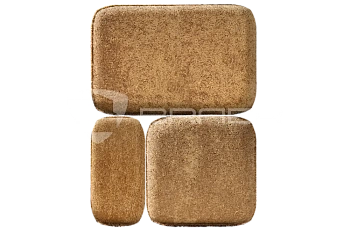 Тротуарная плитка BRAER Классико, Color Mix Миндаль, 60 мм
