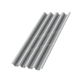 Профлист МЕТАЛЛ ПРОФИЛЬ Н-75x750-A (ПЭ-01-9006-0,7), заказать, купить, стоимость, доставка, цена, москва