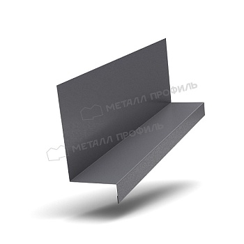 Планка примыкания боковая FASTCLICK 150х65х2000 (VALORI-20-Grey-0.5), заказать, купить, стоимость, доставка, цена, москва
