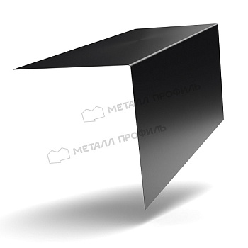 Планка откоса FASTCLICK 150х267х3000 (PURMAN-20-9005-0.5), заказать, купить, стоимость, доставка, цена, москва