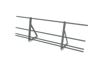 Ограждение кровельное со снегозадержателем на фальц Optima 0,65х2м RAL 7005, заказать, купить, стоимость, доставка, цена, москва