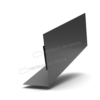 Планка аквилона малая 35х20х3000 (VALORI-20-DarkGrey-0.5), заказать, купить, стоимость, доставка, цена, москва