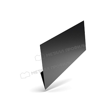 Планка начальная Lбрус-XL 20х50х3000 (ПЭ-01-9005-0.45), заказать, купить, стоимость, доставка, цена, москва