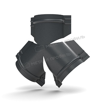 Y-образный тройник для круглого конька R110 (VikingMP-01-7016-0.45), заказать, купить, стоимость, доставка, цена, москва