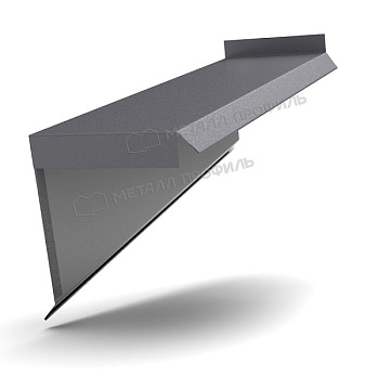 Планка сегментная торцевая левая 350 мм (VALORI-20-Grey-0.5), заказать, купить, стоимость, доставка, цена, москва