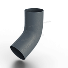 Колено сливное МЕТАЛЛ ПРОФИЛЬ Foramina Freeze D100 Grey