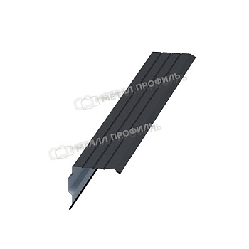 Планка торцевая 90х115х2000 (VALORI-20-Grey-0.5), заказать, купить, стоимость, доставка, цена, москва