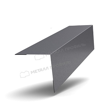 Планка угла наружного 115х115х2000 (VALORI-20-Grey-0.5), заказать, купить, стоимость, доставка, цена, москва