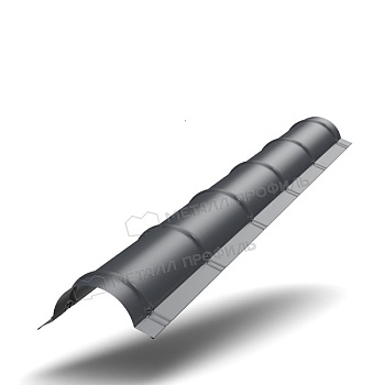 Планка конька круглого R110х2000 (ПЭ-01-7024-0.5), заказать, купить, стоимость, доставка, цена, москва