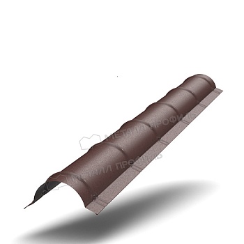 Планка конька круглого R110х2000 (VikingMP E-20-8019-0.5), заказать, купить, стоимость, доставка, цена, москва
