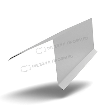 Планка конька кровли односкатной 185х185х2000 NormanMP (ПЭ-01-7047-0.5), заказать, купить, стоимость, доставка, цена, москва
