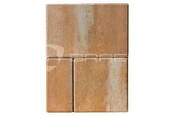 Тротуарная плитка BRAER Мозаика, Color Mix Плато, 60 мм
