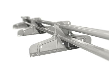 Снегозадержатель Стандарт Т4 d 40х20 RAL 9016 (3м, 3 кронштейна), заказать, купить, стоимость, доставка, цена, москва
