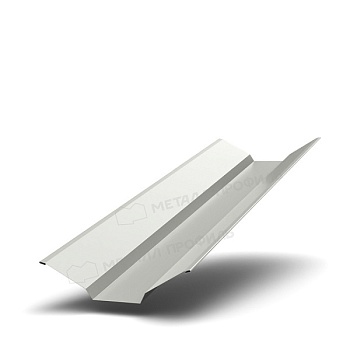 Планка ендовы верхняя 76х76х2000 (PURMAN-20-9010-0.5), заказать, купить, стоимость, доставка, цена, москва