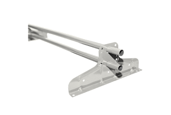 Снегозадержатель Стандарт Т4 d 25 RAL 9016 (3м), заказать, купить, стоимость, доставка, цена, москва