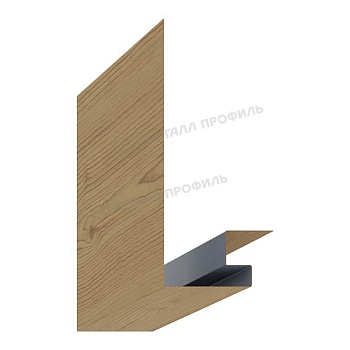 Планка откоса сложная 3D 245х75х2000 (ECOSTEEL_MA-01-Сосна-0.5), заказать, купить, стоимость, доставка, цена, москва