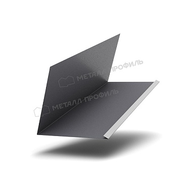Планка примыкания верхняя к трубе FASTCLICK 250х240х2000 (VALORI-20-Grey-0.5), заказать, купить, стоимость, доставка, цена, москва
