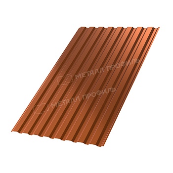 Профлист МЕТАЛЛ ПРОФИЛЬ МП-20x1100-A (AGNETA_Д-03-Copper-0,5), заказать, купить, стоимость, доставка, цена, москва