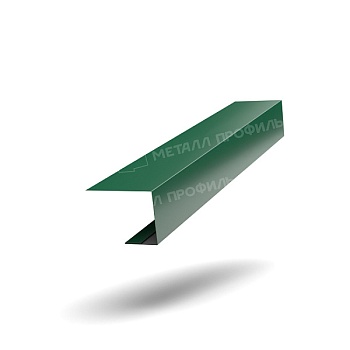 Планка завершающая FASTCLICK 50х38х3000 NormanMP (ПЭ-01-6005-0.5), заказать, купить, стоимость, доставка, цена, москва