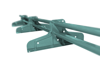 Снегозадержатель Стандарт Т4 d 40х20 RAL 6027 (3м), заказать, купить, стоимость, доставка, цена, москва